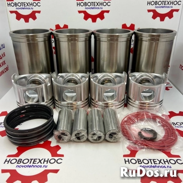 Поршневая группа YT4A2Z-24 для китайских фронтальных погрузчиков с двигателем YT4A2Z-24 (диаметр гильзы 105 мм) марок: Yigong ZL30, Amur DK630, Atlant фото
