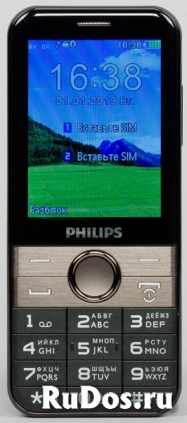 Новый Philips Xenium E580 Black изображение 3