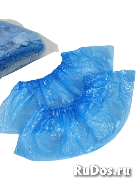 Бахилы Стандарт в упаковке по 50пар (100шт.) фото