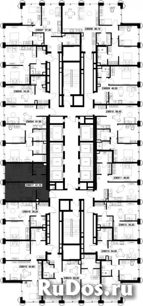 Продам 1 комнатную квартиру 41.1 м2 изображение 3