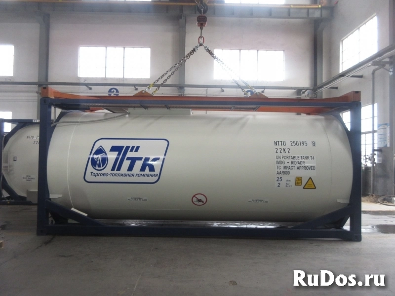 Танк-контейнер объём 25м3 тип Т4, для перевозки сырой нефти, новый изображение 8