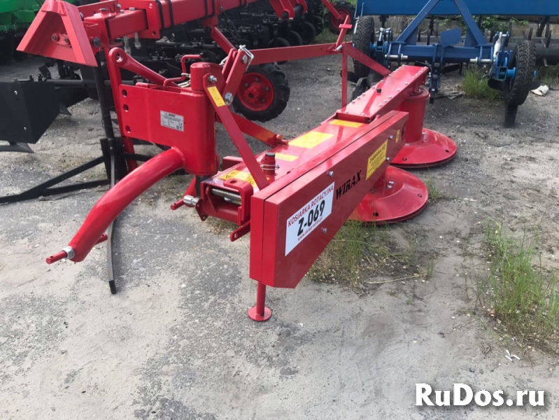 Косилка роторная двухдисковая Z069 1.65м Польша Wirax изображение 4