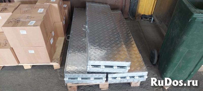 Аппарели алюминиевые с бортами и без изображение 3