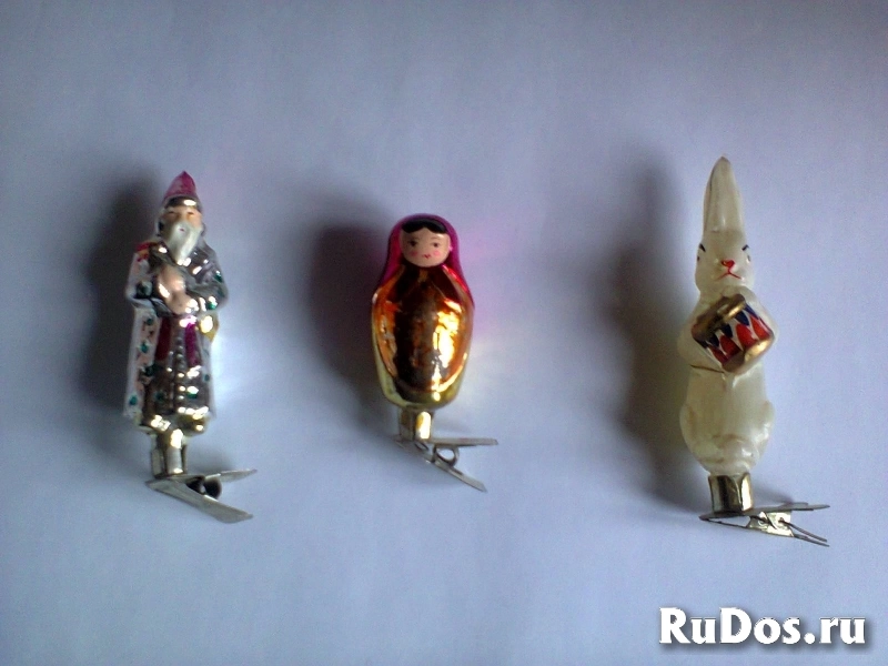 Елочные игрушки из СССР фото