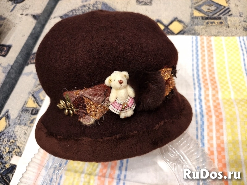 Шляпа для девушек, девочек шерстяная Чехия фото