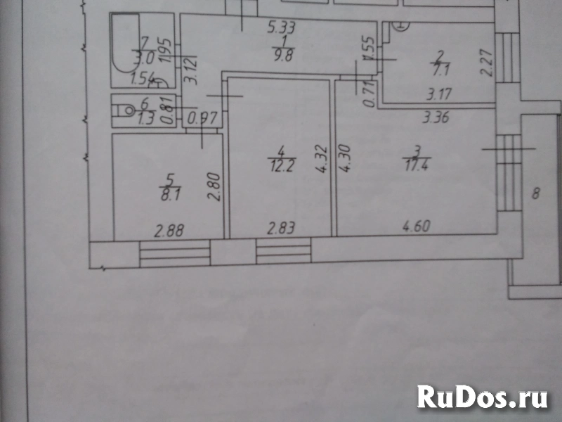 Продаю квартиру в г. Руза, Московской области изображение 6