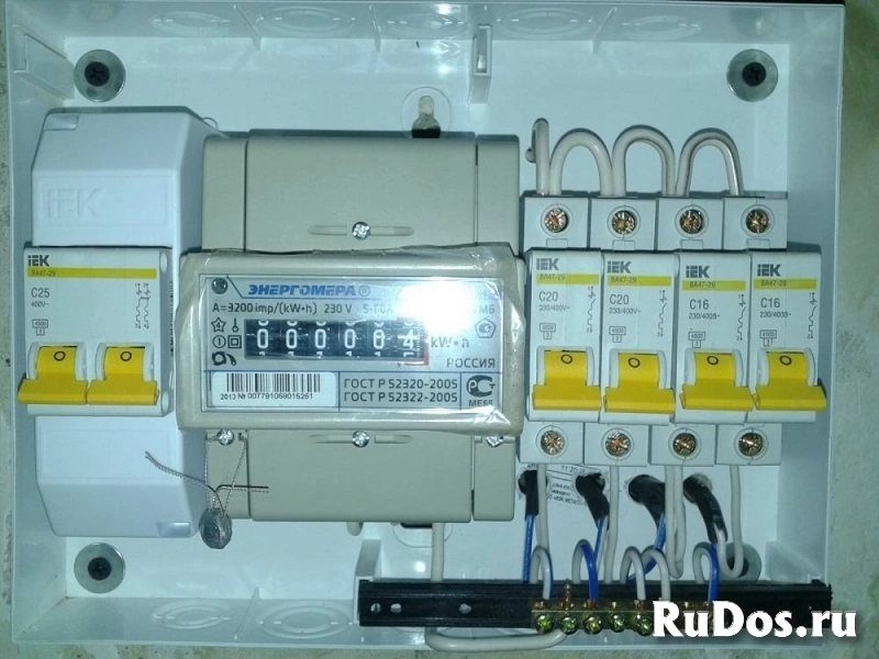 Противопожарные и электромонтажные работы фото