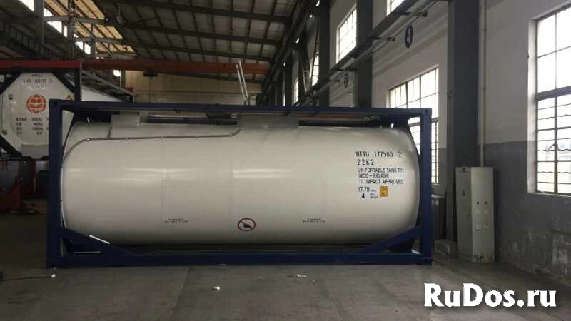Танк-контейнер объём 18м3 тип Т11, для перевозки ацетоновых масел. фото