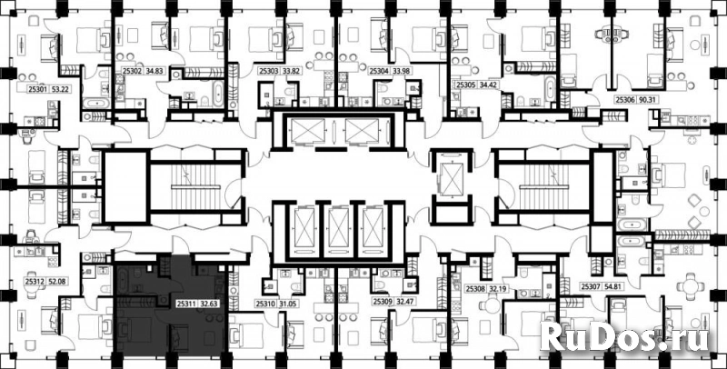 Продам 1 комнатную квартиру 32.63 м2 изображение 3