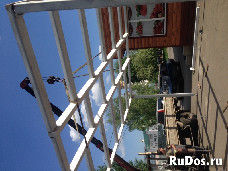 Комплект торгового павильона для самостоятельной сборки изображение 3