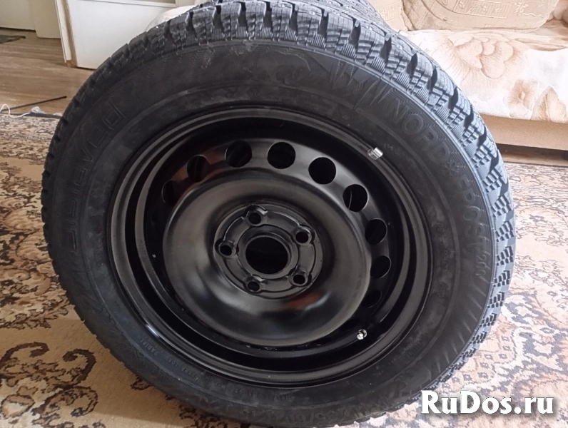 Комплект новых зимних колёс в сборе изображение 6
