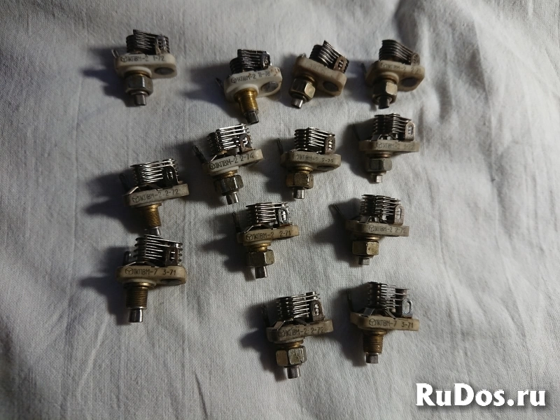 Конденсаторы подстроечные с воздушным диэлектриком. изображение 3