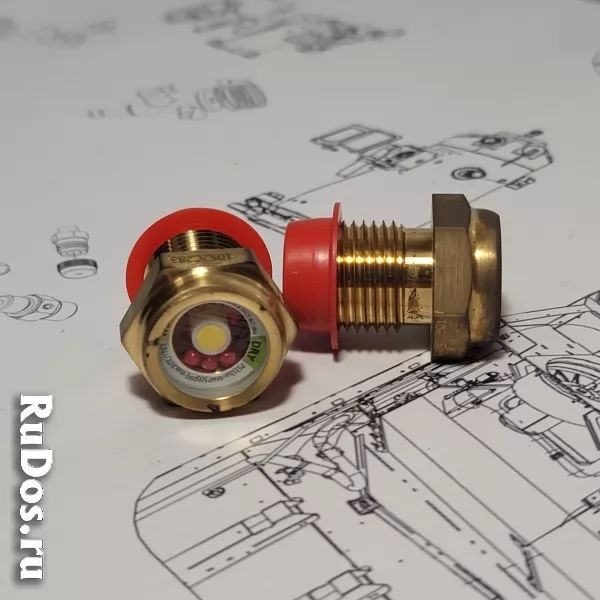 Глазок ресивера нижний с индикатором влажности, Carrier (14-00221-04) фотка