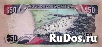 Банкнота 50 долларов, Ямайка фотка