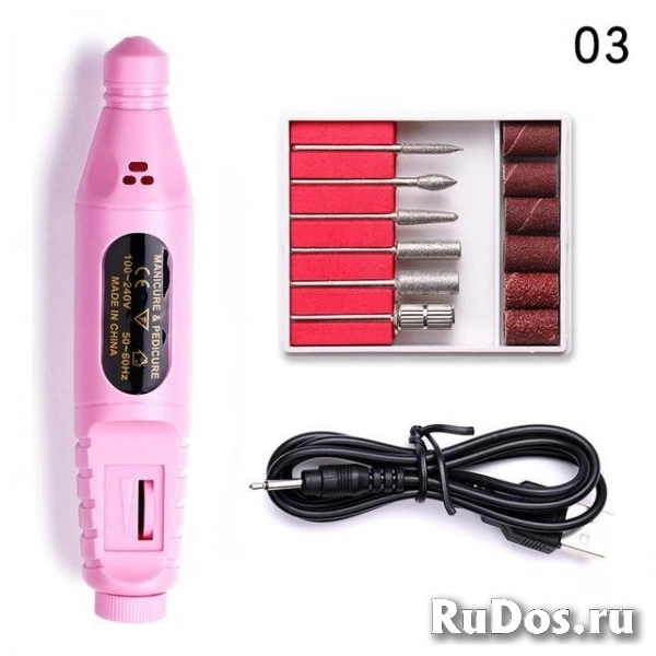Фрезер для маникюра и кисти для макияжа изображение 3