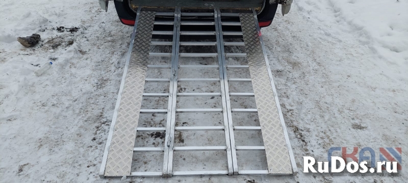 Аппарели алюминиевые для снегохода и квадроцикла с покрытием изображение 3