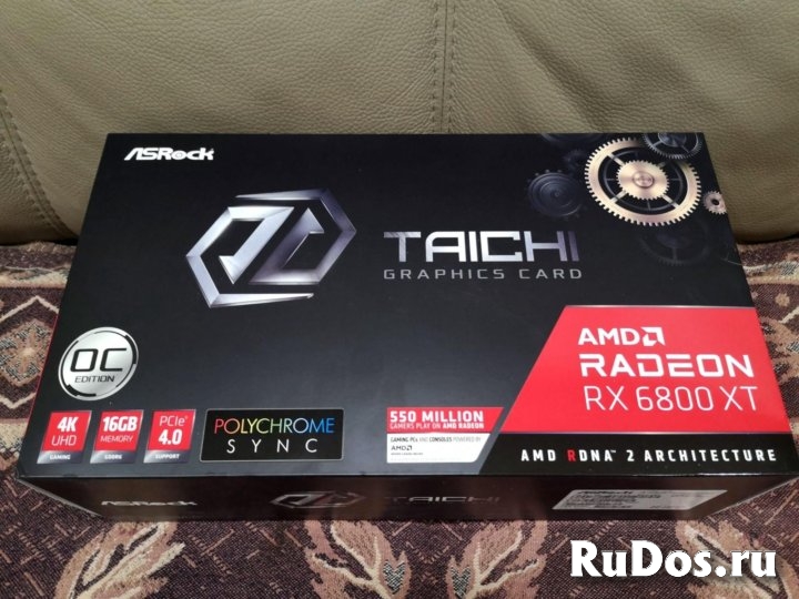 ASROCK Radeon RX 6800 XT 16 GB на запчасти. изображение 6