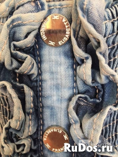 Комбинезон elisabetta franchi celyn m 46 27 б/у шорты джинсовый р изображение 6