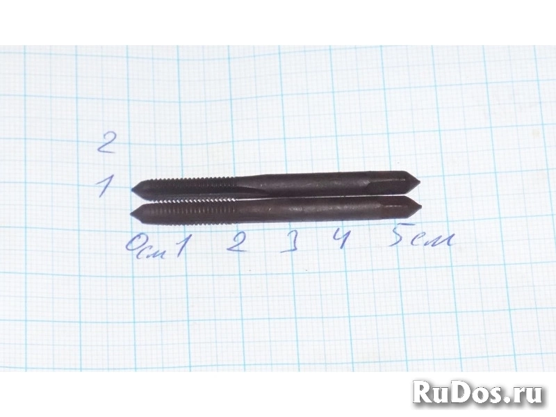 Метчики М 1 до М 10 комплектные -список изображение 3