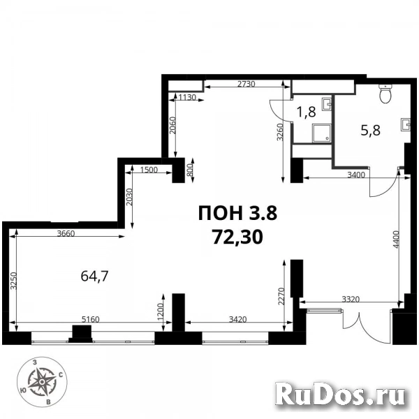 Продам коммерческую недвижимость 72.3 м2 изображение 3