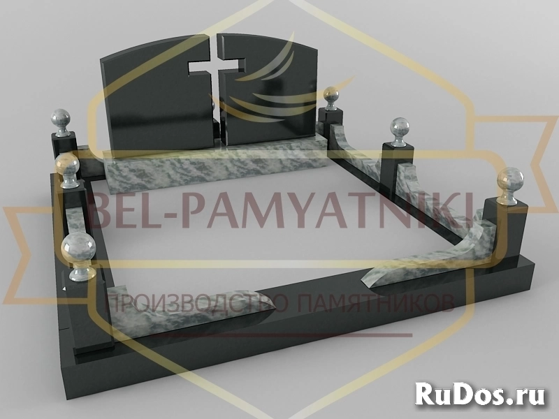 Памятники на могилу: изготовление по индивидуальному заказу. фото