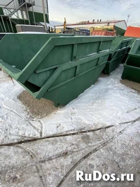 Бункер накопитель (8м3) для сбора крупногабаритных отходов фотка