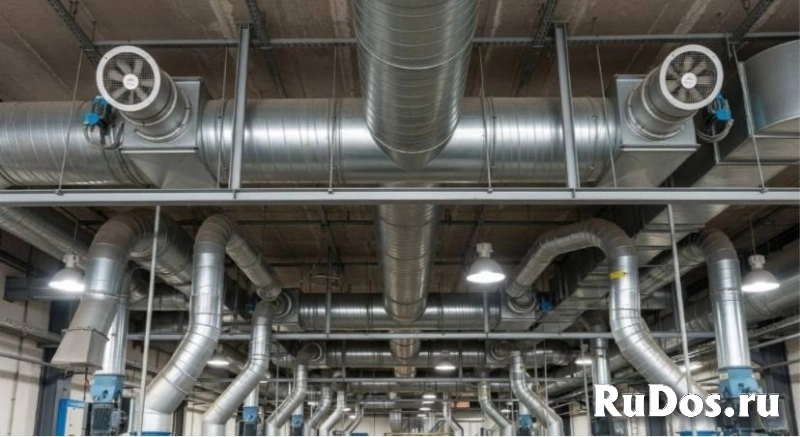 Монтаж систем вентиляции под ключ фотка