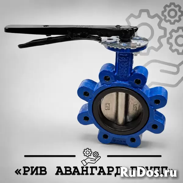 Затвор дисковый QT450 с рукояткой фотка
