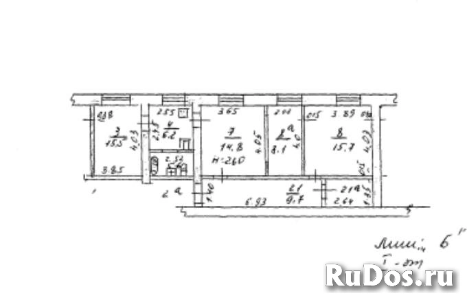 Продам 2 комнатную квартиру 77.4 м2 фотка