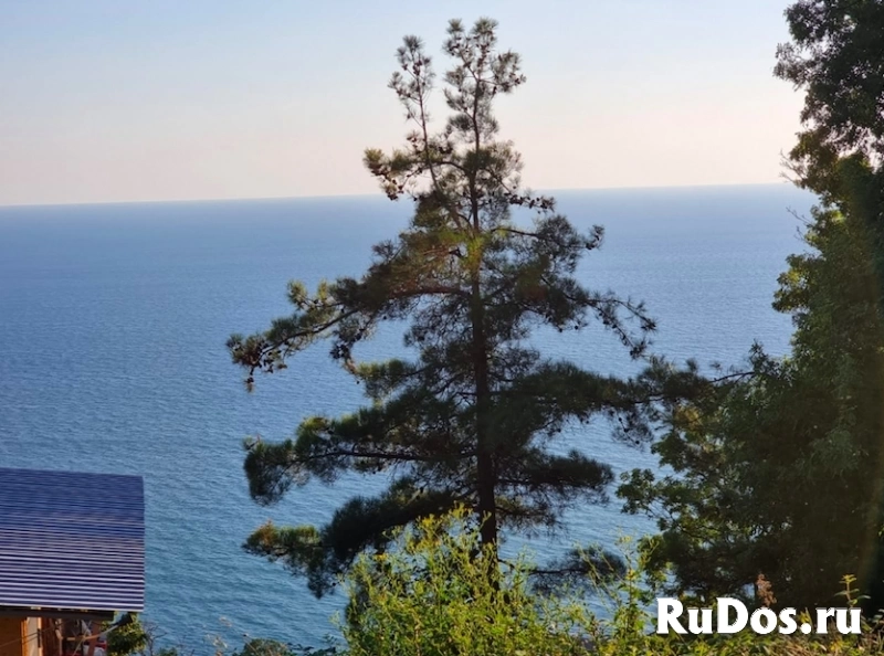 Участок с панорамным видом на море фото