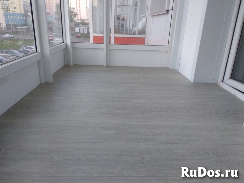 Отделка, утепление  балкона вагонкой в  Красноярске изображение 3