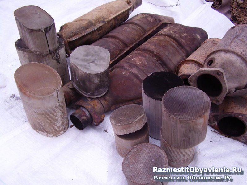 Катализаторы б/у, выбитые или вырезанные изображение 3