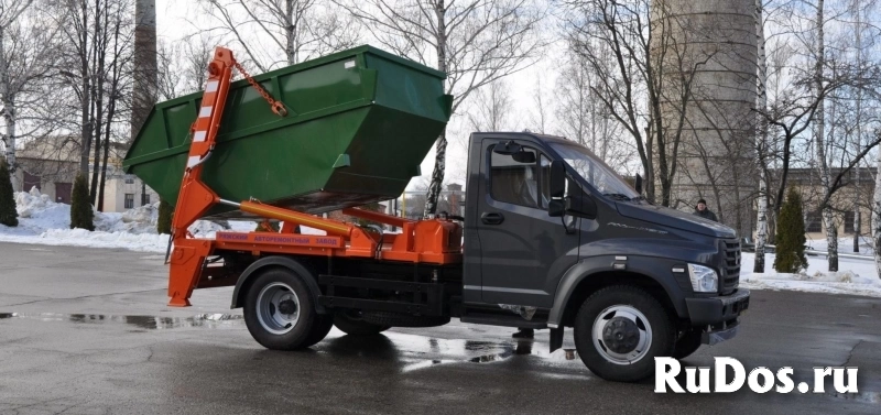 Бак для вывоза мусора и хлама изображение 3