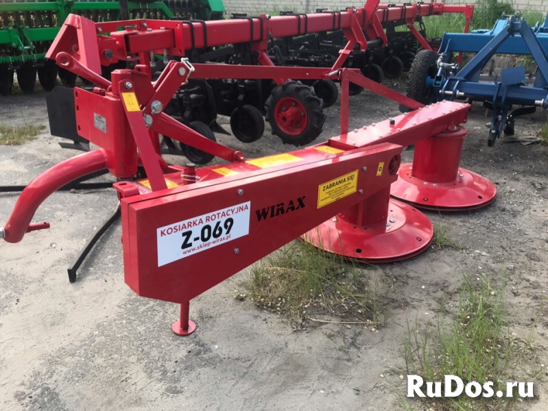 Косилка роторная двухдисковая Z069 1.65м Польша Wirax фото