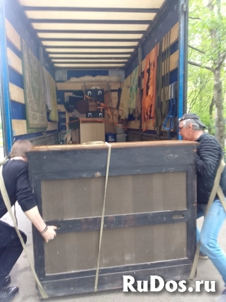 переезды на мебельном фургоне с профессиональными грузчиками изображение 3