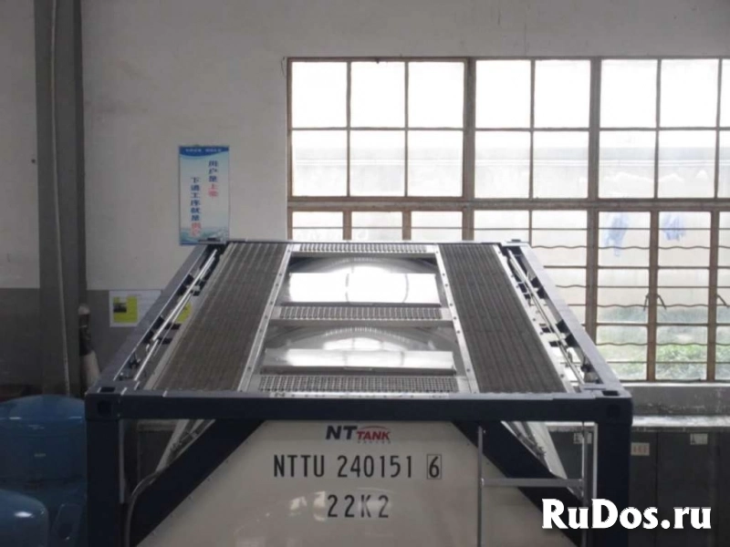 Танк-контейнер тип Т11 объём 24м3 для перевозки жидких пищевых продуктов, новый. изображение 3