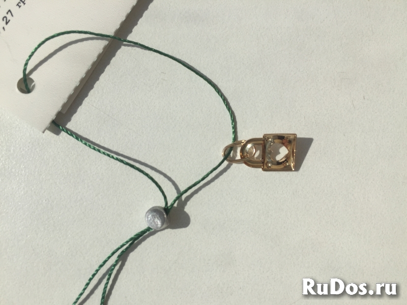 Кулон подвеска позолота серебро адамас новая замок сердце украшен изображение 5