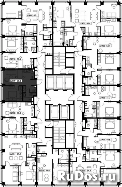 Продам 1 комнатную квартиру 38.2 м2 изображение 3