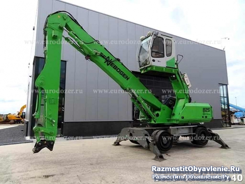 Перегружатель SENNEBOGEN 825, 2011 г, из Европы фото