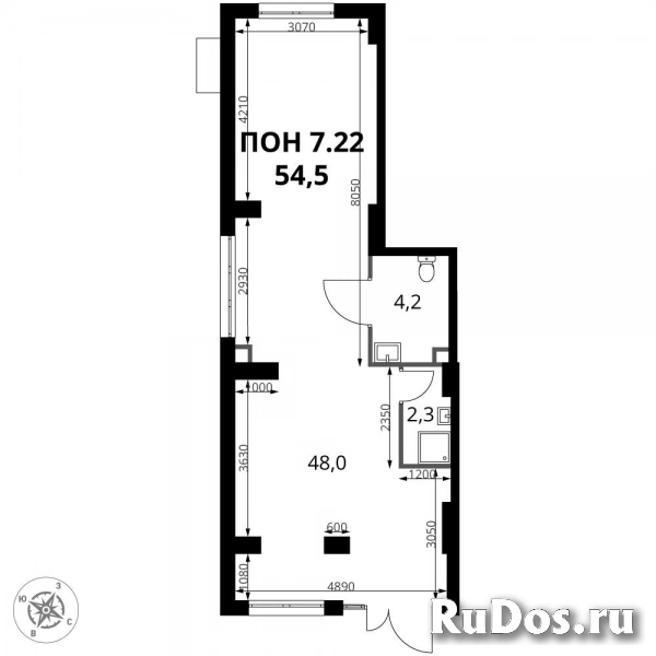Продам коммерческую недвижимость 54.5 м2 изображение 3