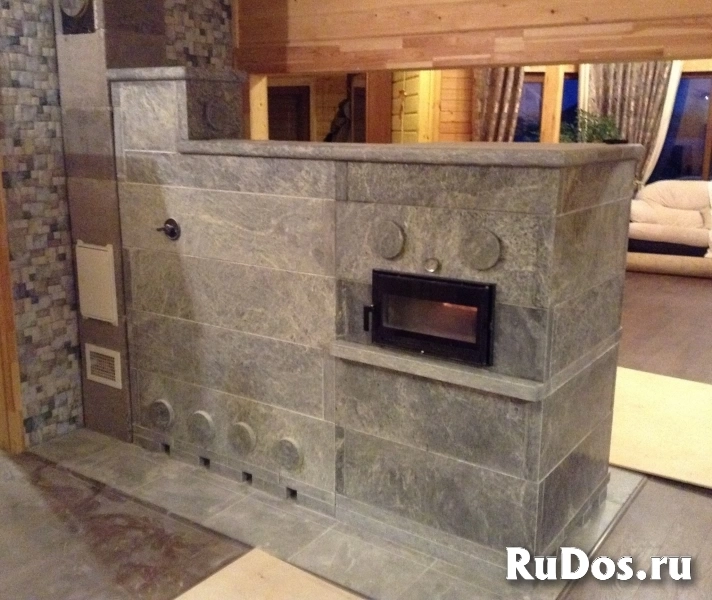 Печи, камины из талькохлорита ( талькомагнезита) в Санкт-Петербурге от производителя. изображение 3