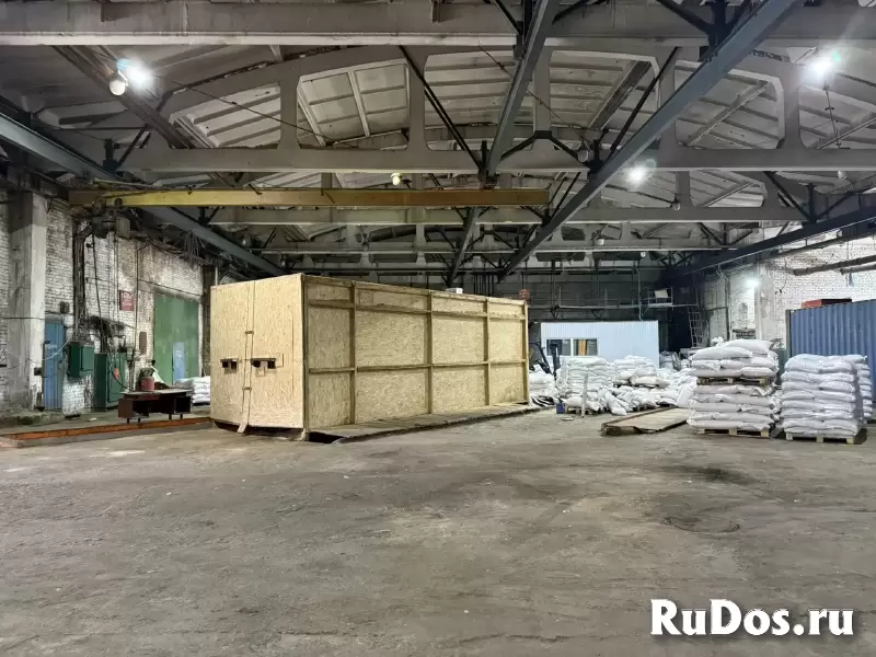 Склад с территорией и кран балкой фотка