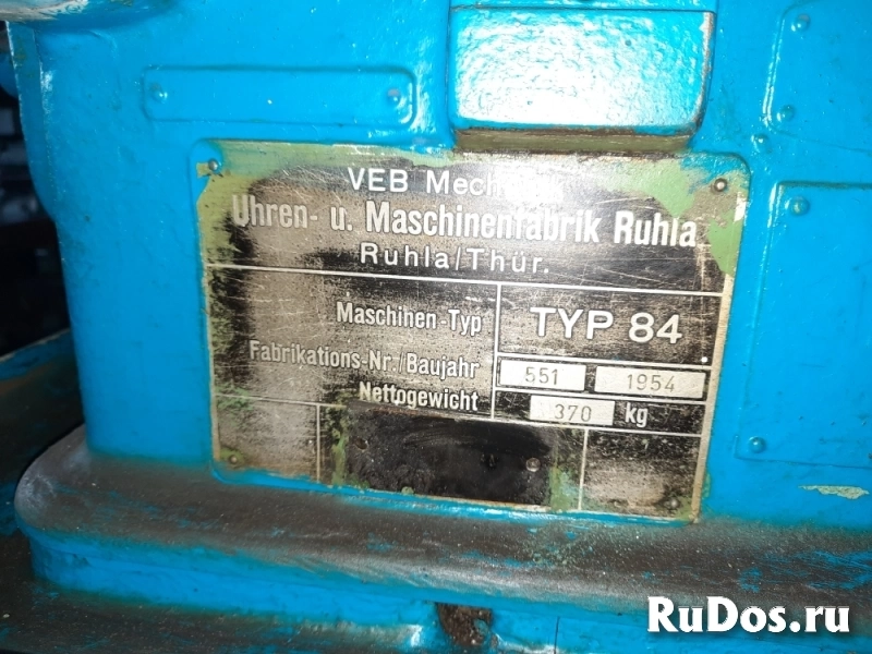 Зубофрезерный станок SWD TYP-84 VEB Dresden (Тиль-84) изображение 5