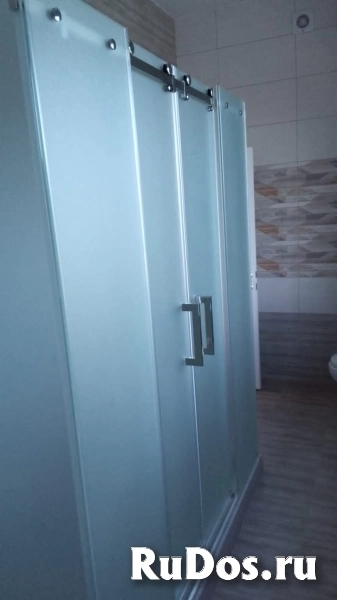 Душевые ограждения из стекла 8мм на заказ изображение 3