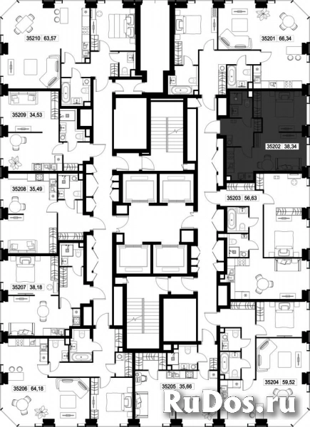 Продам 1 комнатную квартиру 38.34 м2 изображение 3