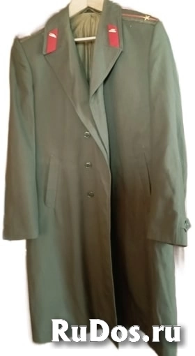 Военная полевая форма и плащ офицера Советской Армии. фотка