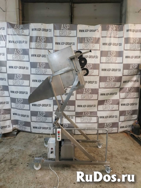 Подъемники-опрокидыватели для чан-тележек (чебурашек) изображение 4