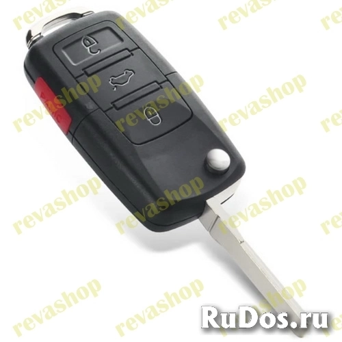 Корпус ключа выкидной VW Фольксваген 2-3-4 кнопки фото