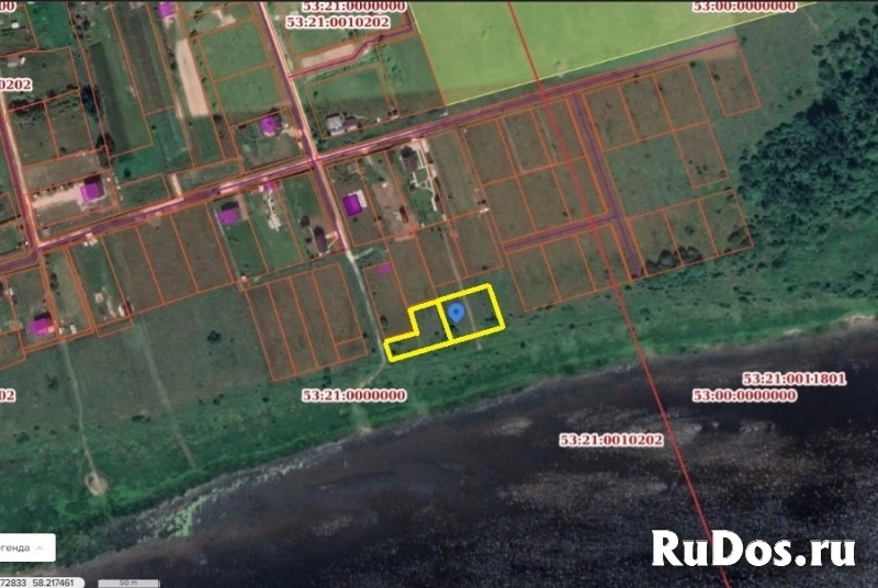 Участок на берегу реки фото