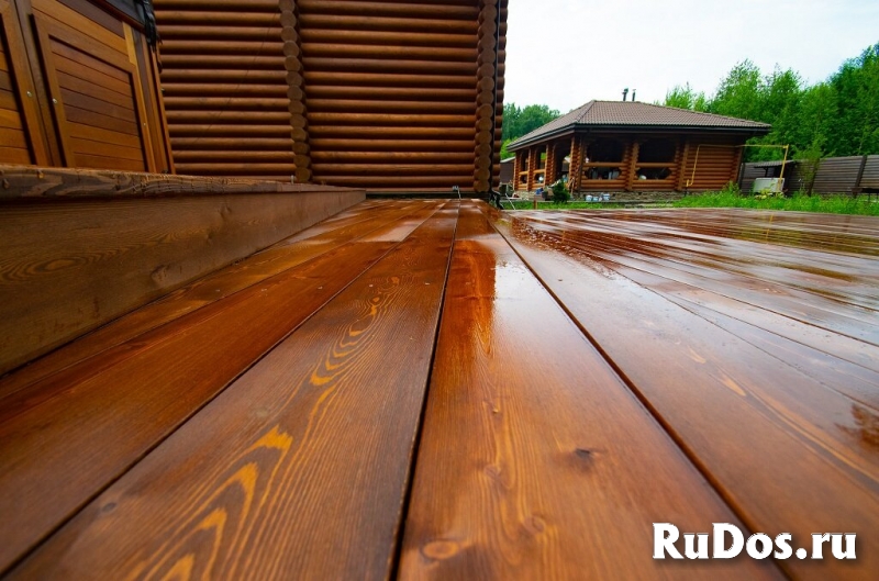Террасная доска из лиственницы фотка
